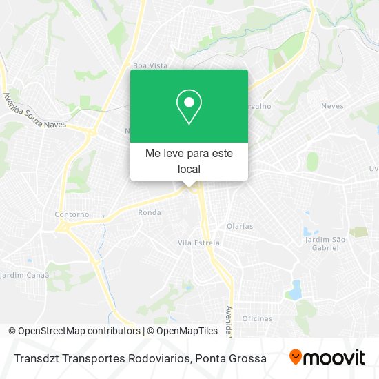 Transdzt Transportes Rodoviarios mapa