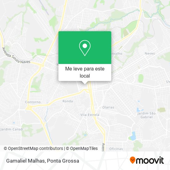 Gamaliel Malhas mapa