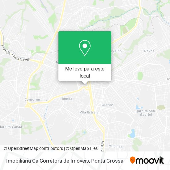 Imobiliária Ca Corretora de Imóveis mapa