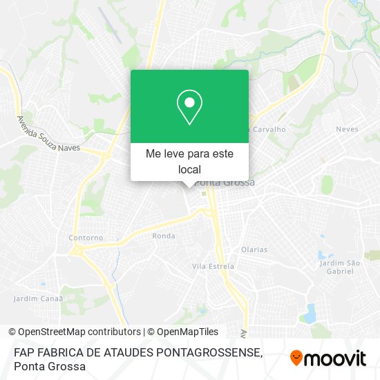 FAP FABRICA DE ATAUDES PONTAGROSSENSE mapa