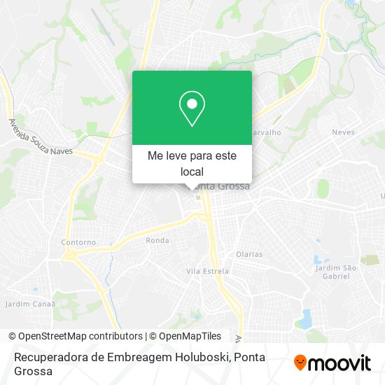 Recuperadora de Embreagem Holuboski mapa