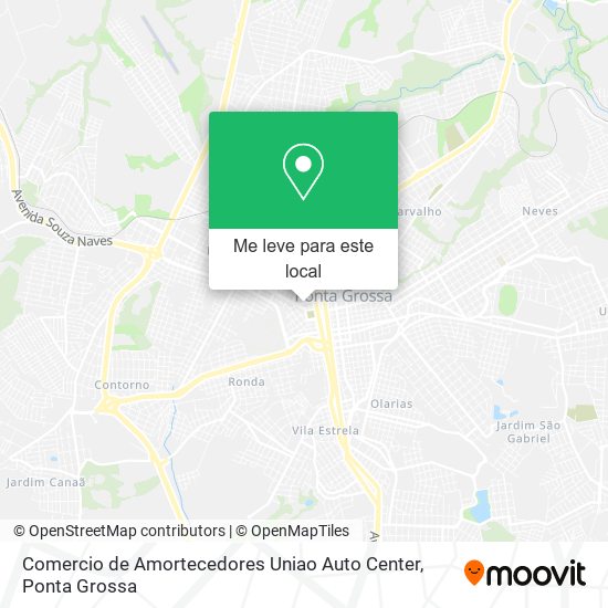 Comercio de Amortecedores Uniao Auto Center mapa