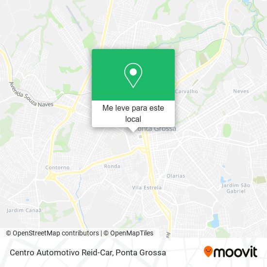 Centro Automotivo Reid-Car mapa