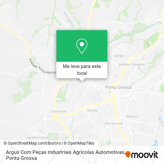 Argus Com Peças Industriais Agrícolas Automotivas mapa