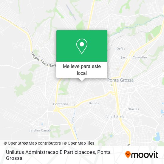 Unilutus Administracao E Participacoes mapa