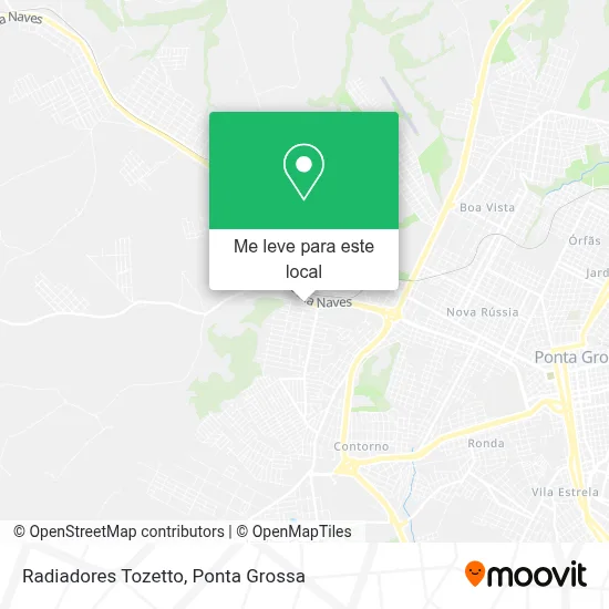 Radiadores Tozetto mapa