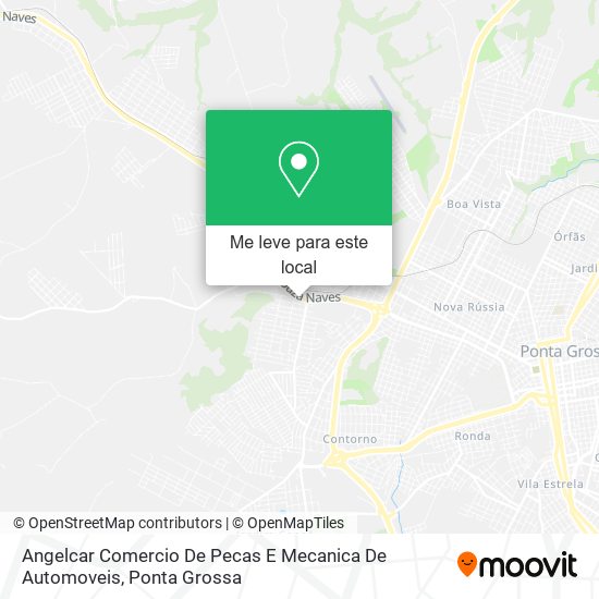 Angelcar Comercio De Pecas E Mecanica De Automoveis mapa