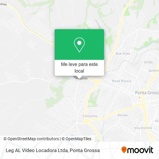 Leg AL Vídeo Locadora Ltda mapa