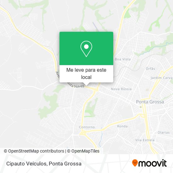 Cipauto Veículos mapa