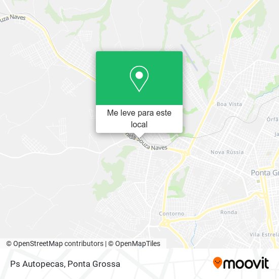 Ps Autopecas mapa