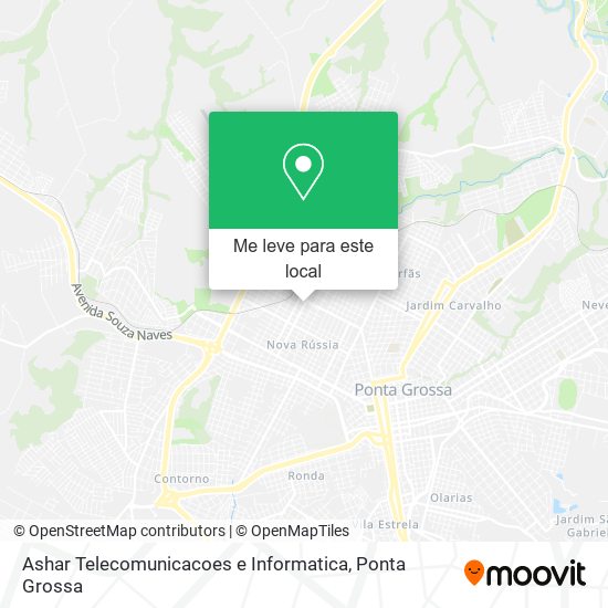 Ashar Telecomunicacoes e Informatica mapa