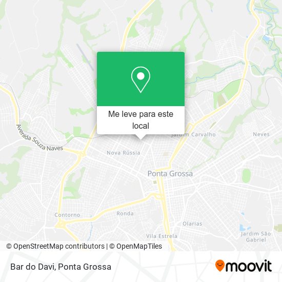 Bar do Davi mapa