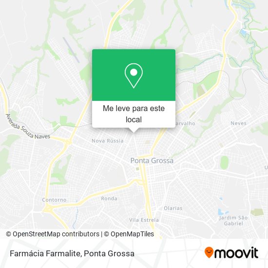 Farmácia Farmalite mapa
