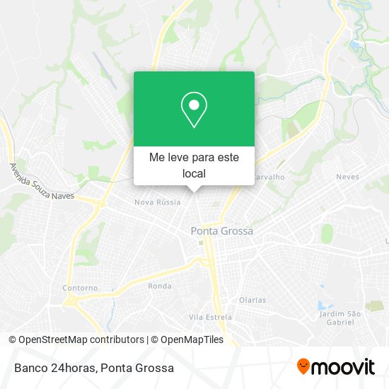 Banco 24horas mapa