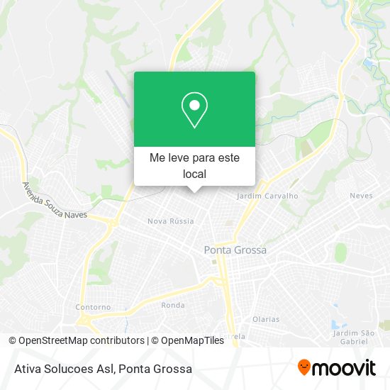 Ativa Solucoes Asl mapa