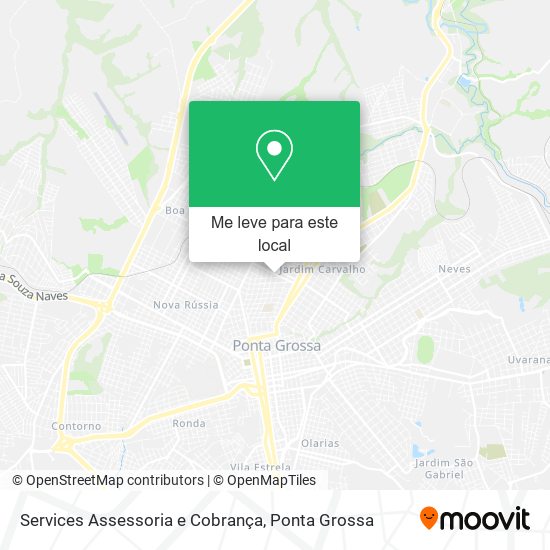 Services Assessoria e Cobrança mapa