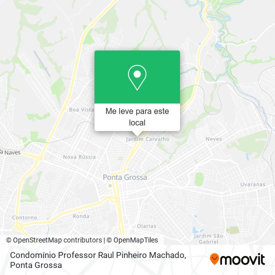 Condomínio Professor Raul Pinheiro Machado mapa