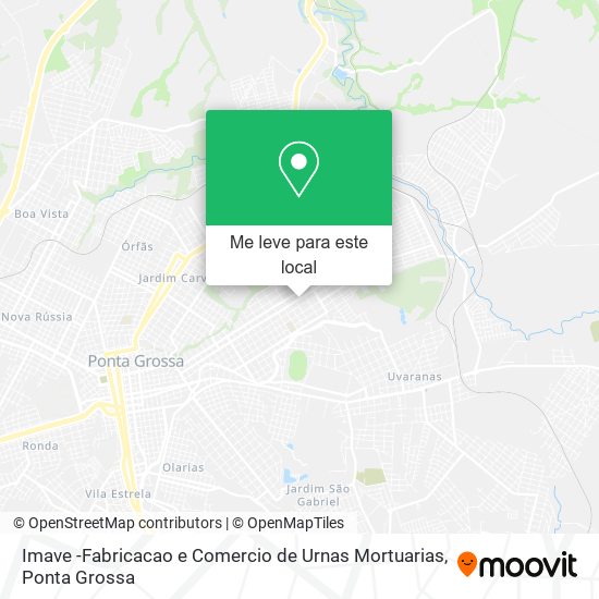 Imave -Fabricacao e Comercio de Urnas Mortuarias mapa