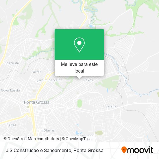 J S Construcao e Saneamento mapa