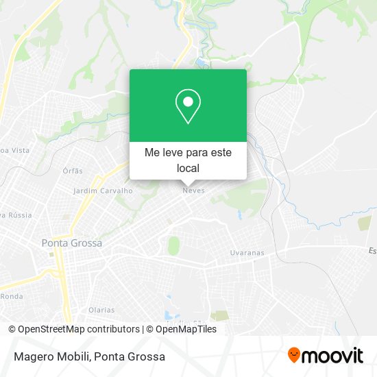 Magero Mobili mapa