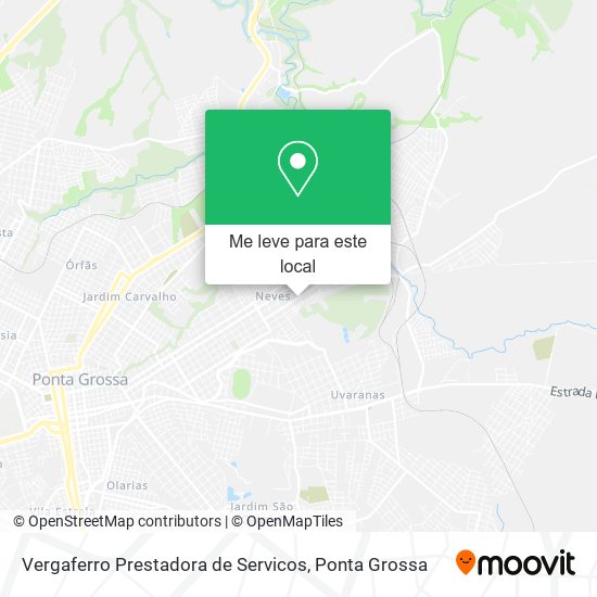 Vergaferro Prestadora de Servicos mapa