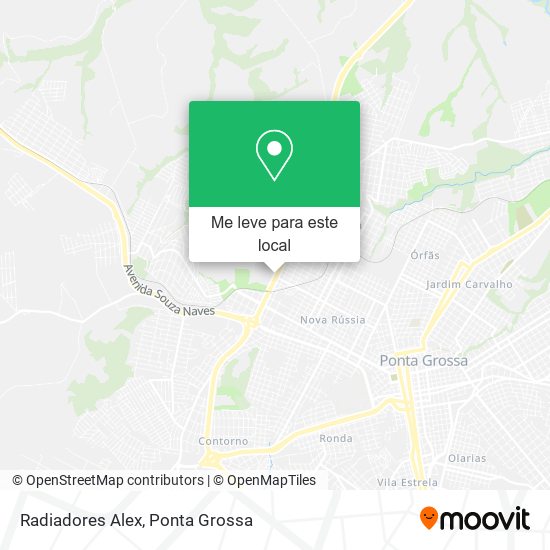 Radiadores Alex mapa