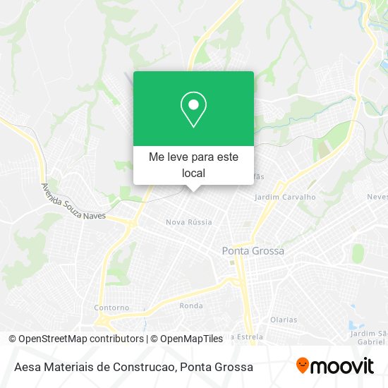 Aesa Materiais de Construcao mapa