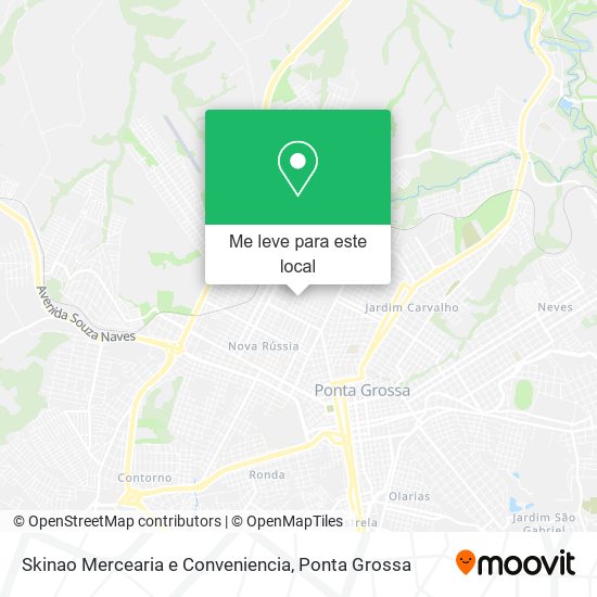 Skinao Mercearia e Conveniencia mapa