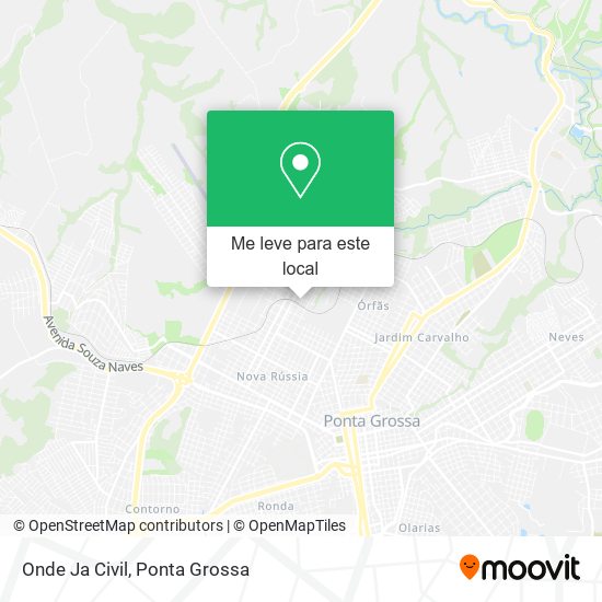 Onde Ja Civil mapa