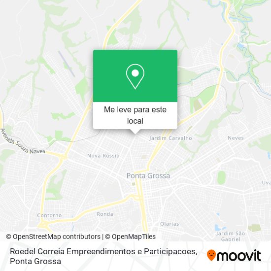 Roedel Correia Empreendimentos e Participacoes mapa