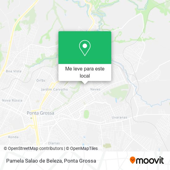 Pamela Salao de Beleza mapa