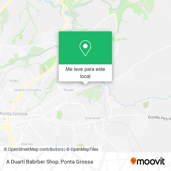 A Duarti Babrber Shop mapa