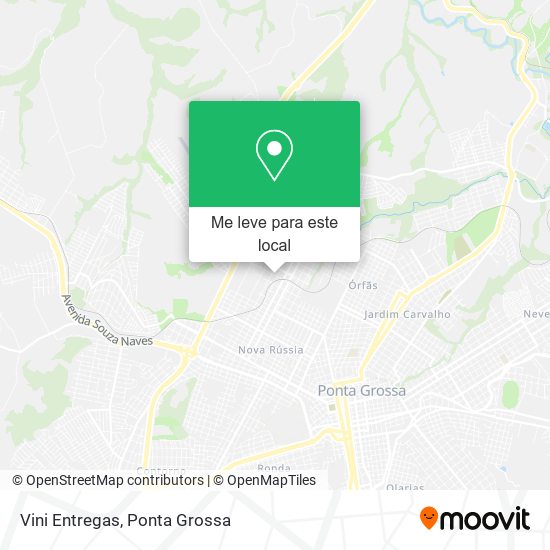 Vini Entregas mapa