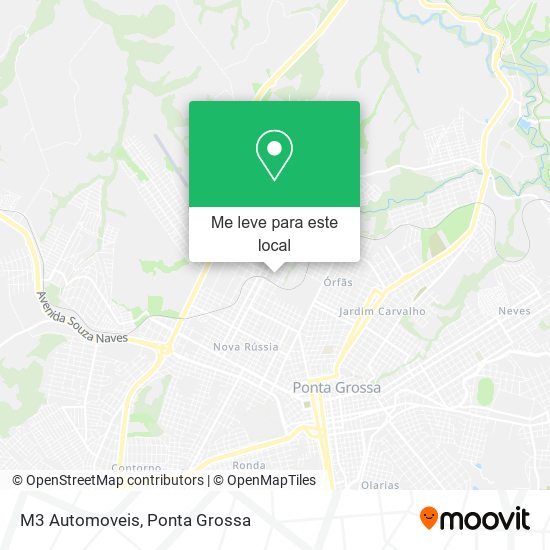 M3 Automoveis mapa