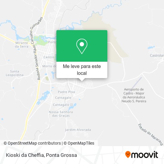 Kioski da Cheffia mapa