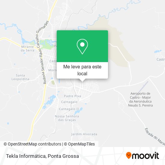 Tekla Informática mapa