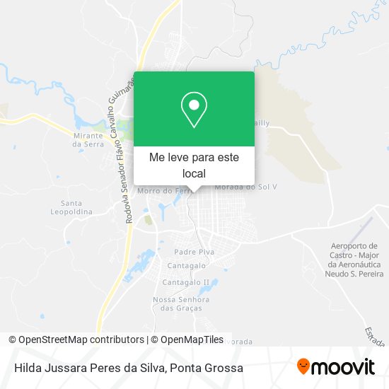 Hilda Jussara Peres da Silva mapa