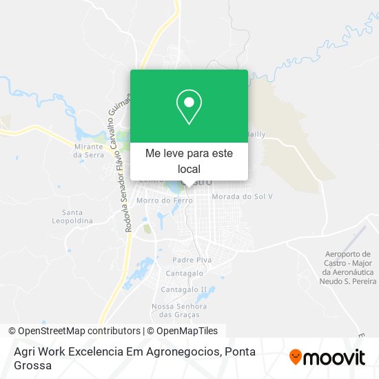 Agri Work Excelencia Em Agronegocios mapa