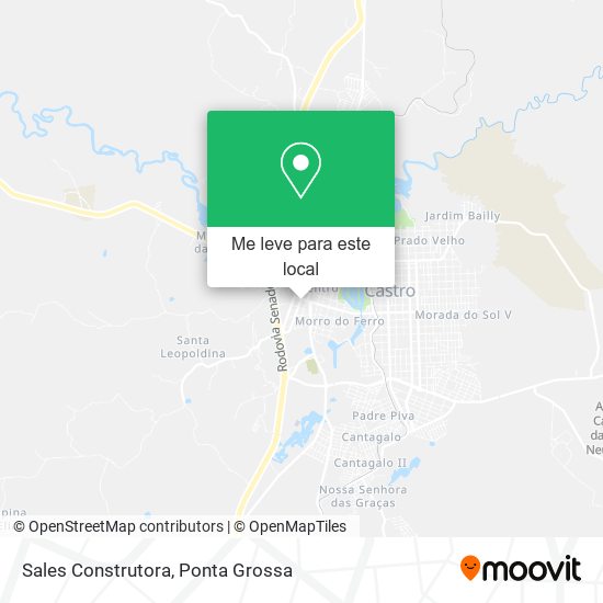 Sales Construtora mapa