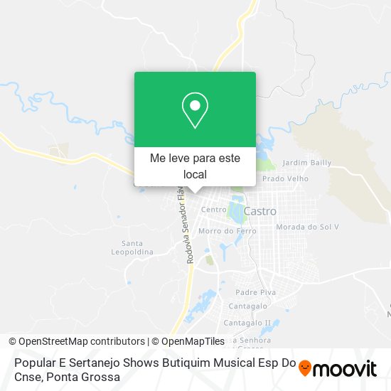 Popular E Sertanejo Shows Butiquim Musical Esp Do Cnse mapa