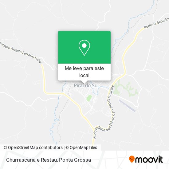 Churrascaria e Restau mapa