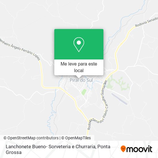 Lanchonete Bueno- Sorveteria e Churraria mapa