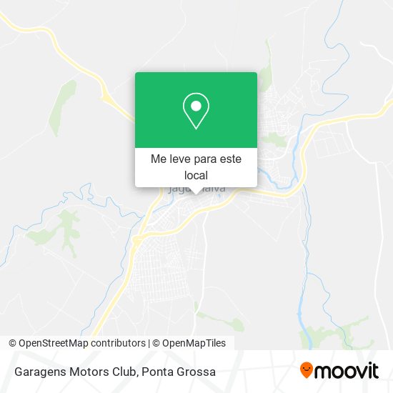 Garagens Motors Club mapa