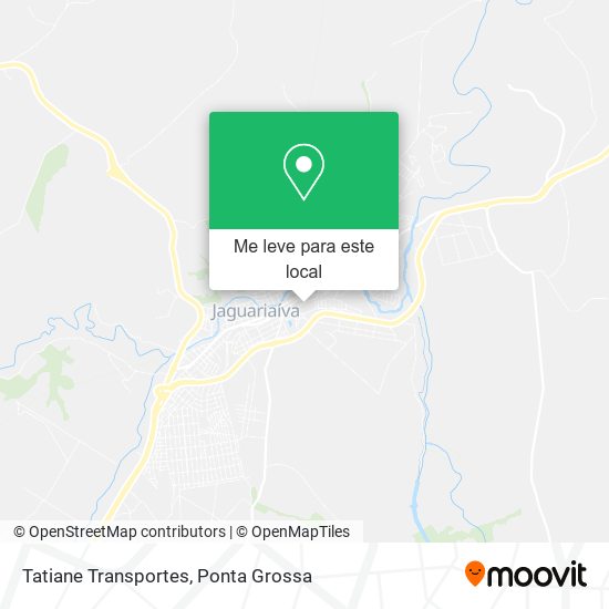 Tatiane Transportes mapa