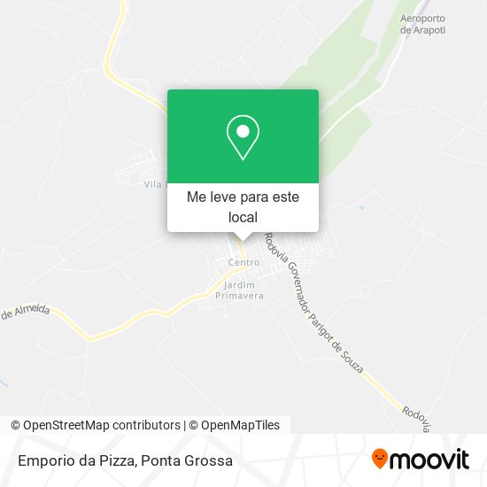 Emporio da Pizza mapa