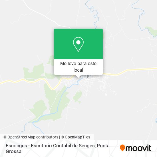 Esconges - Escritorio Contabil de Senges mapa