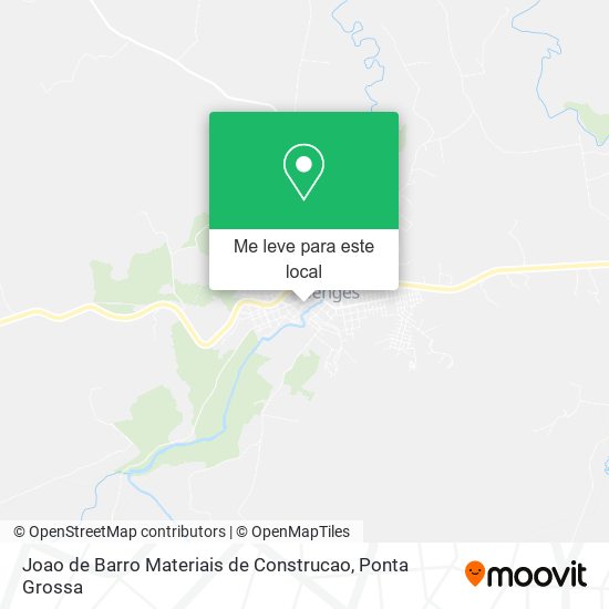 Joao de Barro Materiais de Construcao mapa