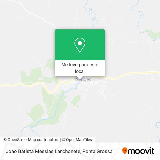 Joao Batista Messias Lanchonete mapa