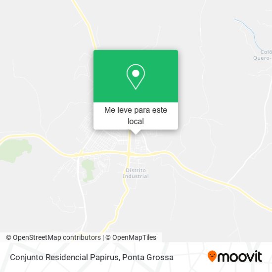 Conjunto Residencial Papirus mapa