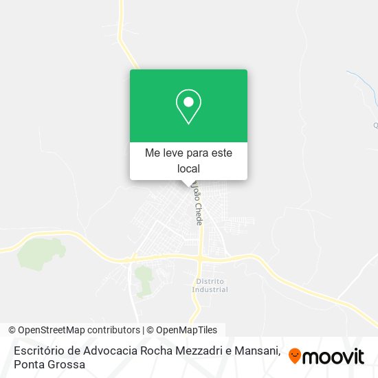 Escritório de Advocacia Rocha Mezzadri e Mansani mapa